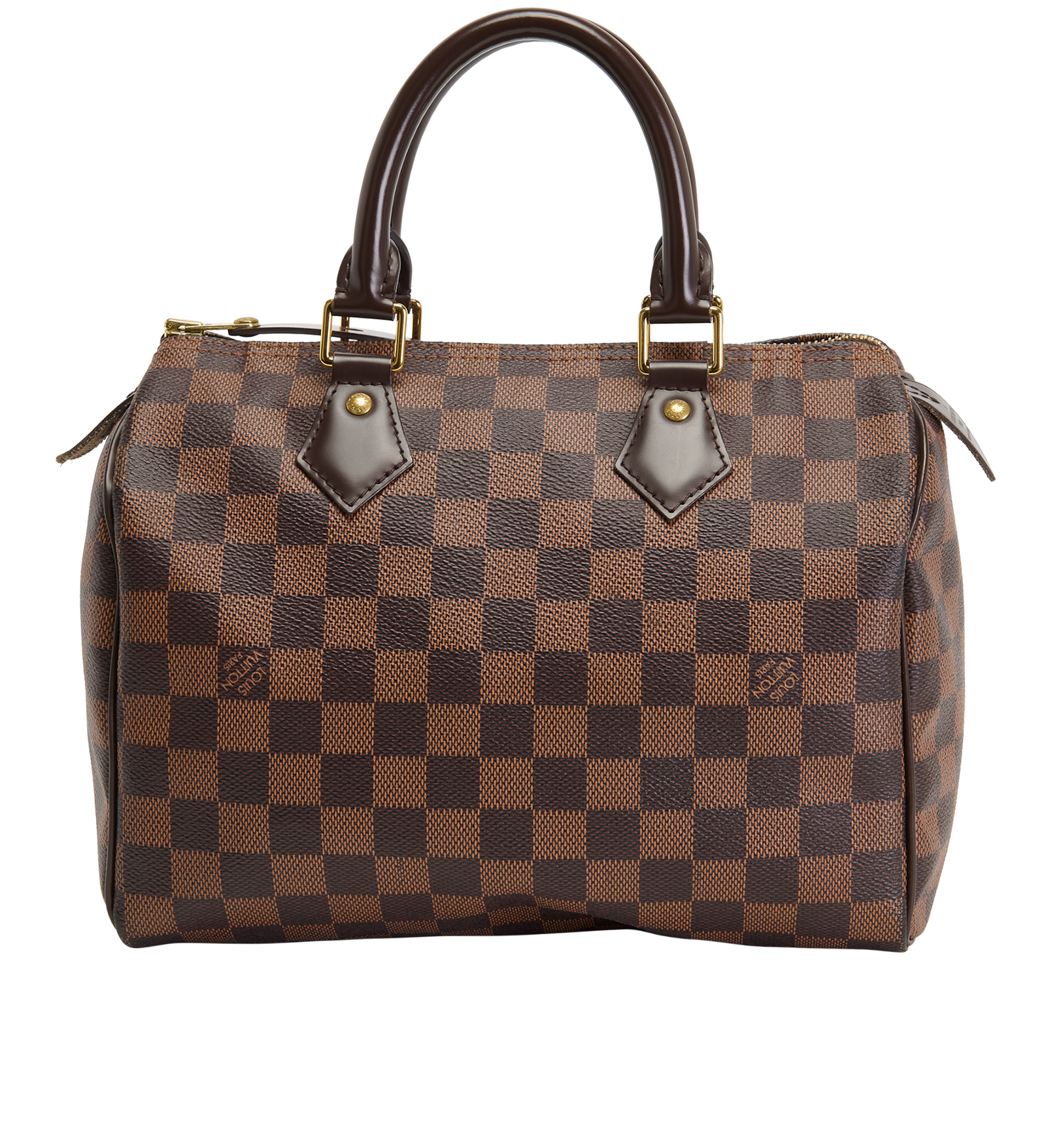Speedy 25, &pound;850, Handbags, Brown, Canvas, Back view